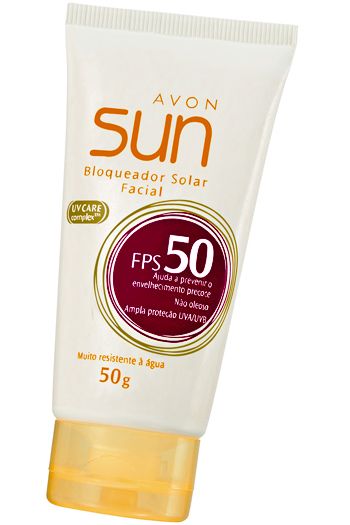 Avon Sun Bloqueador Solar Facial UAV/UVB  FPS50 - 50g