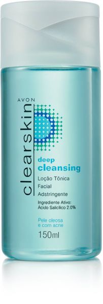 Clearskin Loção Tônica Adstringente Pele Oleosa c/ Acn 150ml